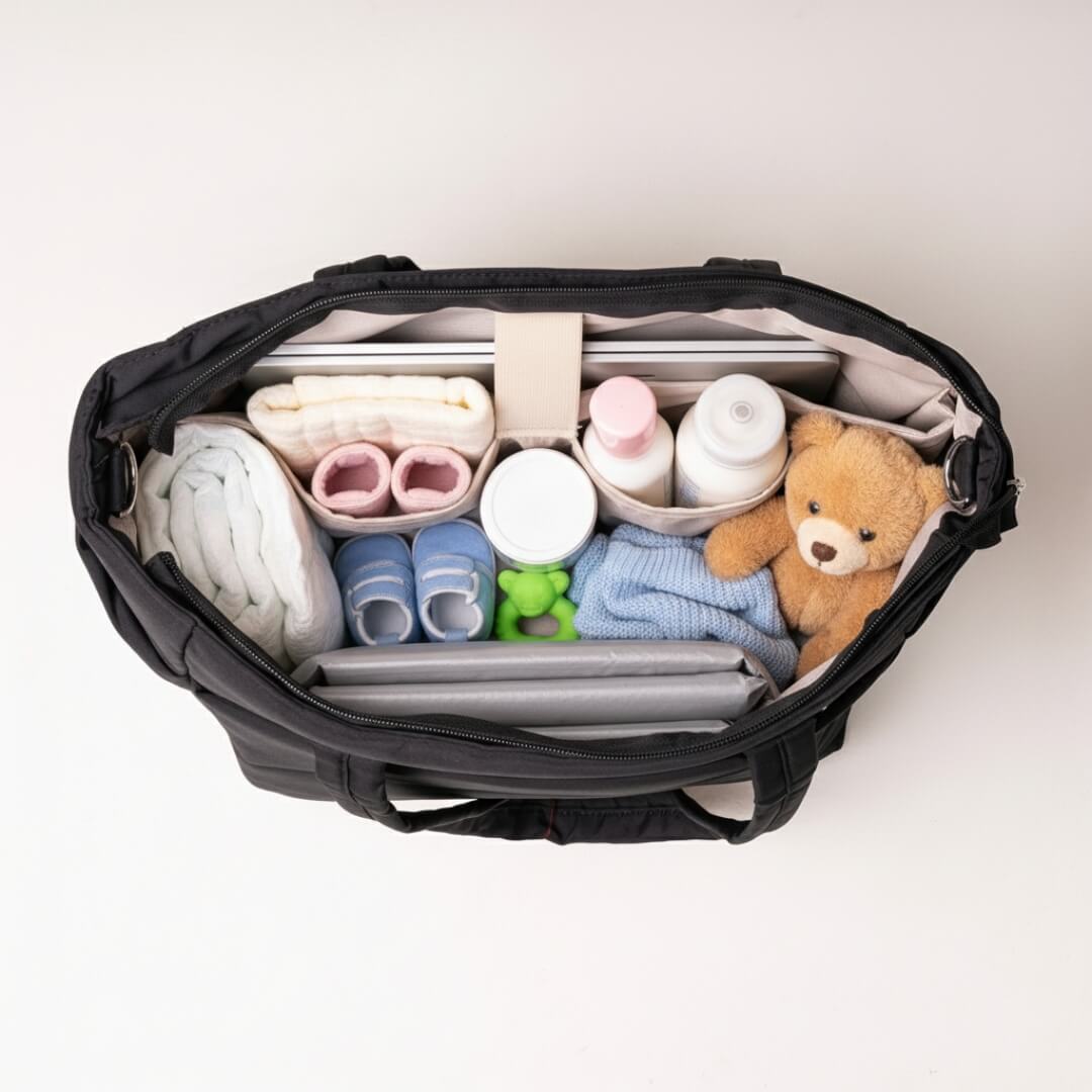 Puffie™ Mom Tote - The Roomiest, Most Organized Bag