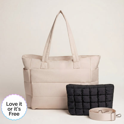 Puffie™ Work Tote - The Roomiest, Most Organized Bag