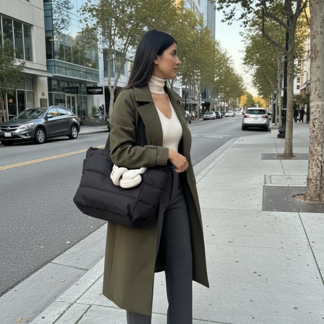 Puffie™ Work Tote - The Roomiest, Most Organized Bag